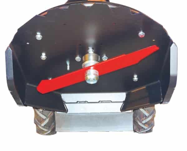 Stabiles Mulchgehäuse beim Sichel-Mulchmäher RL 115