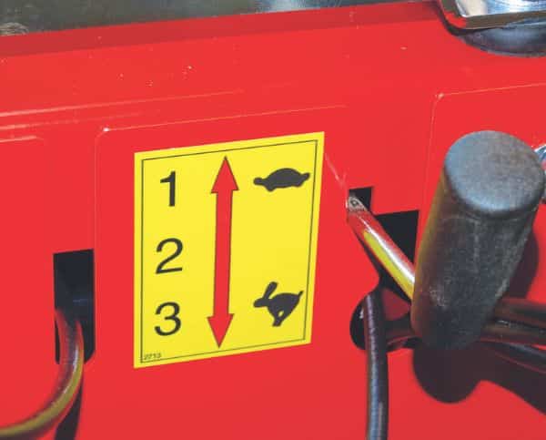 Sichel-Mulchmäher - W 55 - R - Gangschaltung