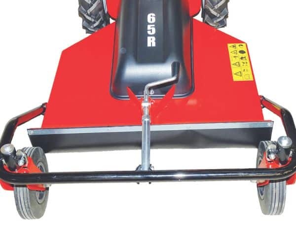 Sichel-Mulchmäher - W 65 R - stufenlose Schnitthöhenverstellung