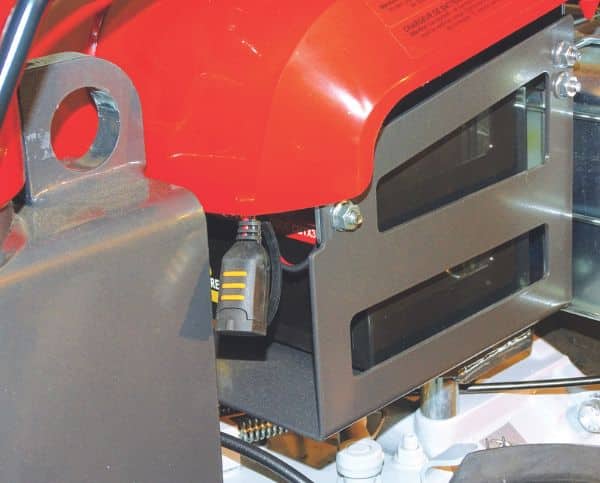 Einachser - MAK 17 S 2 Zylinder - Anschluss Batterieladegerät