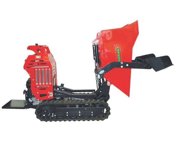 HCD 500 FL - Transportmulde gekippt